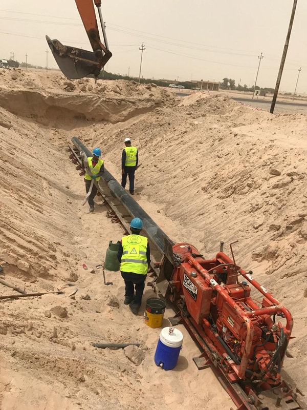 pipeline IPF for ENI at Zubair oilfield project